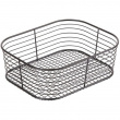 Wire basket, VIENNA SMALL, 24 x 19 x H 8 cm , Black Wire basket, VIENNA SMALL, 24 x 19 x H 8 cm , Black