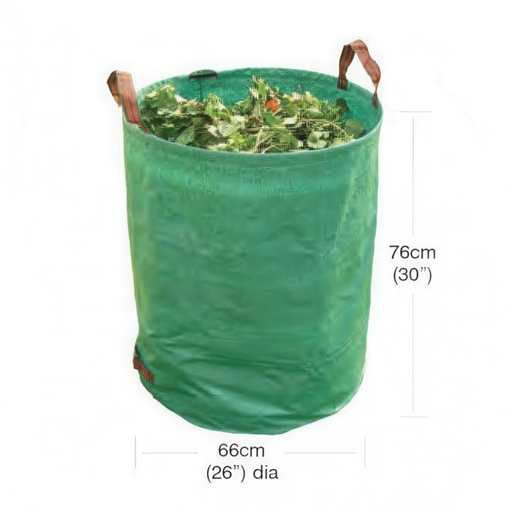 Garden Bag, HEAVY DUTY Garland, Giant, Ø66 x H 76 cm, green in the group Storage / Cleaning and waste sorting / Cleaning baskets at SmartaSaker.se (43005)