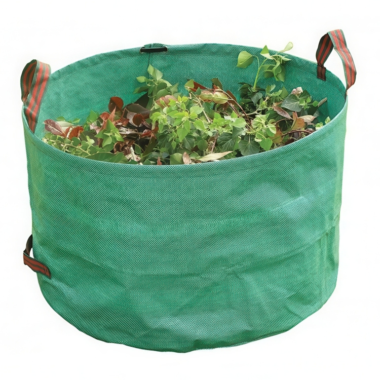 Garden Bag, HEAVY DUTY Garland, Large, Ø76 x H46cm, Green in the group Storage / Storage room and garage / Baskets and buckets at SmartaSaker.se (43006)