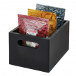 Handeled Bin, THE HOME EDIT ECO WOOD MEDIUM BOX, 25,4 x 19,1 x H 15,2 cm