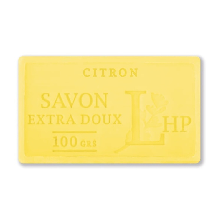 Soap with Lemon, 100 g, SAVON DE MARSEILLE CITRON, 8,5 x 5 x H 2,5 cm, Yellow in the group at SmartaSaker.se (43031)