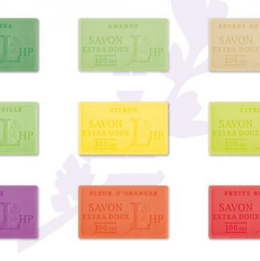 Soap with Lemon, 100 g, SAVON DE MARSEILLE CITRON, 8,5 x 5 x H 2,5 cm, Yellow in the group at SmartaSaker.se (43031)