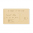 Soap with Argan scent, 100 g, SAVON DE MARSEILLE D\'ARGAN, 8,5 x 5 x H 2,5 cm, Offwhite