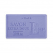 Soap with scent of Lily, 100 g, SAVON DE MARSEILLE LILAS, 8,5 x 5 x H 2,5 cm, Purple Soap with scent of Lily, 100 g, SAVON DE MARSEILLE LILAS, 8,5 x 5 x H 2,5 cm, Purple