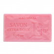 Soap with Magnolia scent, 100 g, SAVON DE MARSEILLE MAGNOLIA 8,5 x 5 x H 2,5 cm, Pink Soap with Magnolia scent, 100 g, SAVON DE MARSEILLE MAGNOLIA 8,5 x 5 x H 2,5 cm, Pink