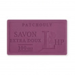 Soap with Patchouly scent, 100 g, SAVON DE MARSEILLE PATCHOULY, 8,5 x 5 x H 2,5 cm, Burgundy Soap with Patchouly scent, 100 g, SAVON DE MARSEILLE PATCHOULY, 8,5 x 5 x H 2,5 cm, Burgundy