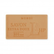 Soap with scent of Monoi Tahiti, 100 g, SAVON DE MARSEILLE MONOI, 8,5 x 5 x H 2,5 cm, Orange Soap with scent of Monoi Tahiti, 100 g, SAVON DE MARSEILLE MONOI, 8,5 x 5 x H 2,5 cm, Orange