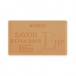Soap with scent of Monoi Tahiti, 100 g, SAVON DE MARSEILLE MONOI, 8,5 x 5 x H 2,5 cm, Orange Soap with scent of Monoi Tahiti, 100 g, SAVON DE MARSEILLE MONOI, 8,5 x 5 x H 2,5 cm, Orange