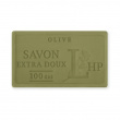 Soap with Olive oil, 100 g, SAVON DE MARSEILLE HUILE D\'OLIVE, 8,5 x 5 x H 2,5 cm, Olive Green Soap with Olive oil, 100 g, SAVON DE MARSEILLE HUILE D\'OLIVE, 8,5 x 5 x H 2,5 cm, Olive Green