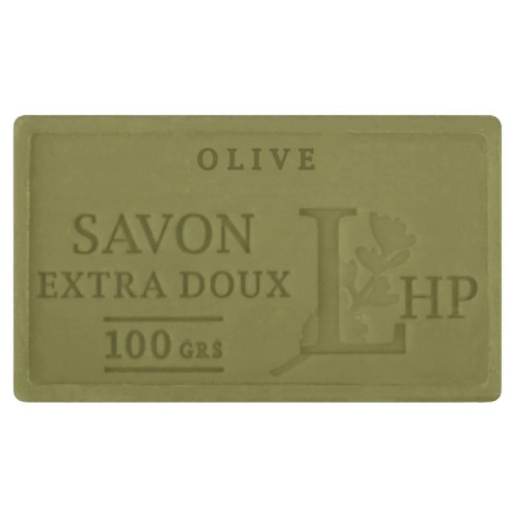 Soap with Olive oil, 100 g, SAVON DE MARSEILLE HUILE D\'OLIVE, 8,5 x 5 x H 2,5 cm, Olive Green in the group at SmartaSaker.se (43053)