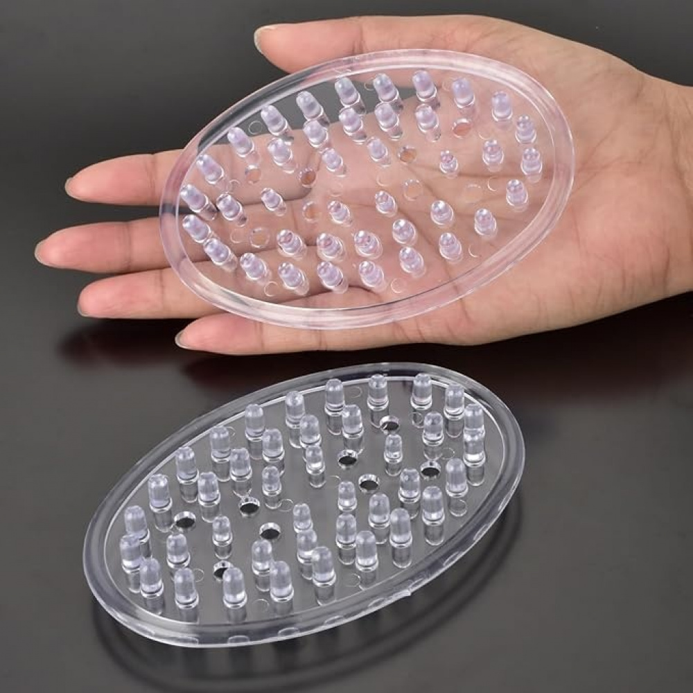 Soap tray, Self Draining, SOAP SAVER, Clear in the group Storage / Bathroom storage at SmartaSaker.se (43061)