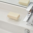 Soap tray, Self Draining, SOAP SAVER, Clear Soap tray, Self Draining, SOAP SAVER, Clear
