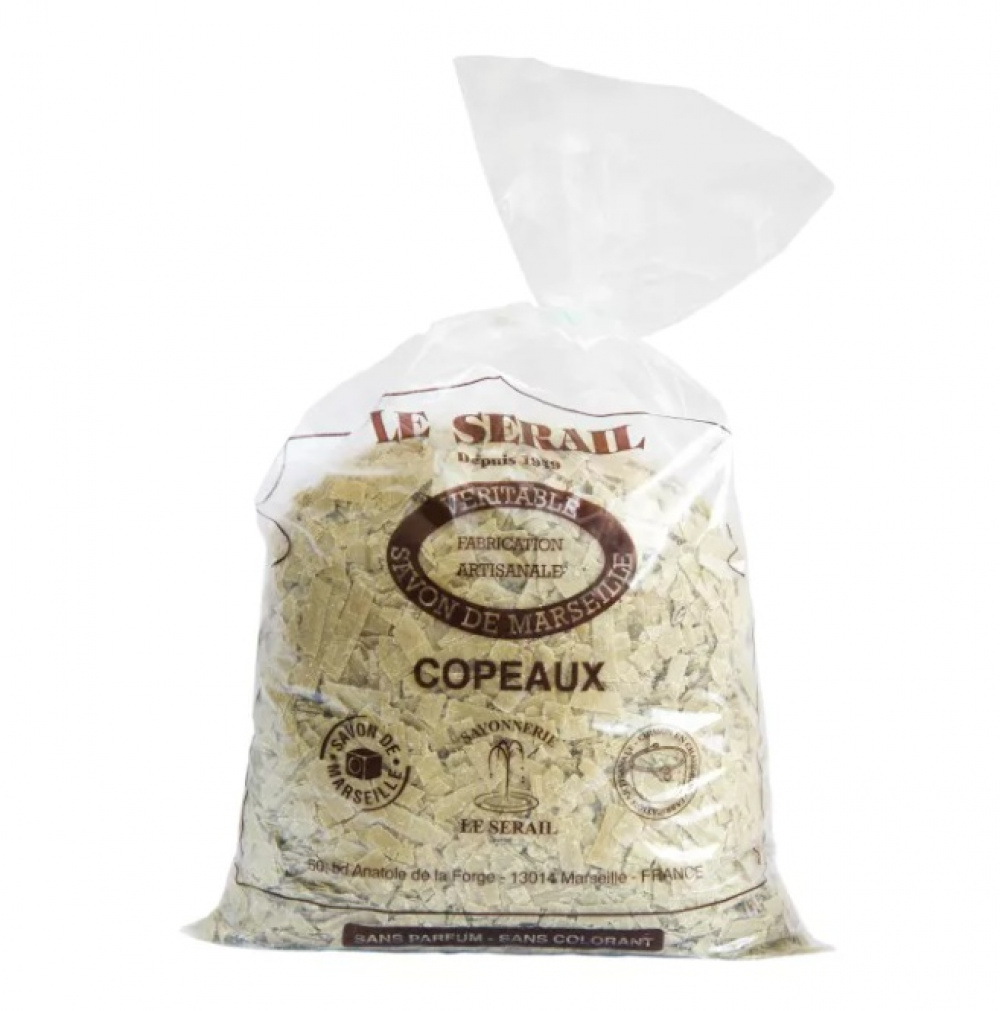Soap Flakes with Olive oil, 1 kg, SAVON DE MARSEILLE COPEAUX, Olive Green in the group at SmartaSaker.se (43063)