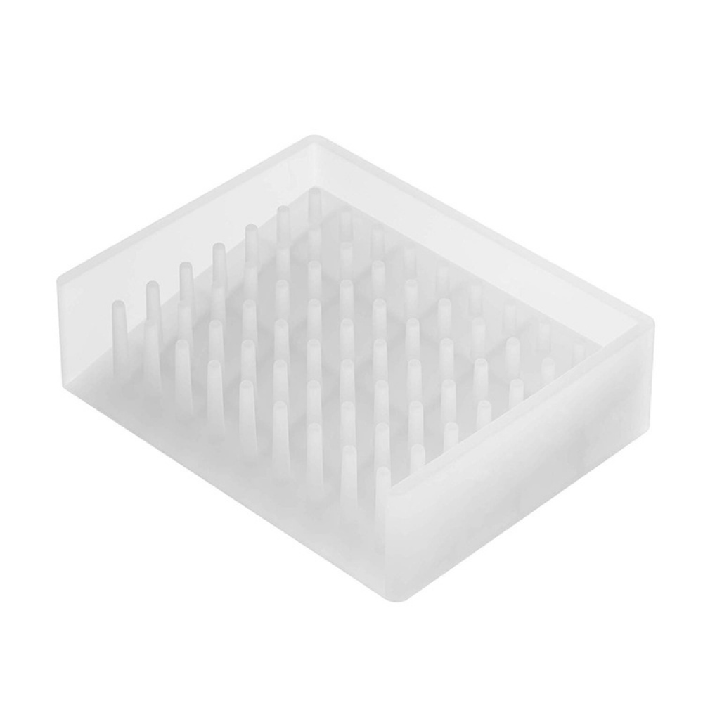 Soap tray, Self Draining, FLOAT, 8,5 x 11 x H 3 cm Yamazaki, White in the group Storage / Bathroom storage at SmartaSaker.se (43066)