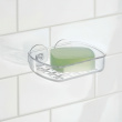 Soap tray with suction cup, SOAP DISH, 13 x 10 x H5 cm, Clear Soap tray with suction cup, SOAP DISH, 13 x 10 x H5 cm, Clear