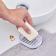 Soap cup, DUO QUICK-DRAIN, 11.5 x 8 x H 2,5 cm, Joseph Joseph, White Soap cup, DUO QUICK-DRAIN, 11.5 x 8 x H 2,5 cm, Joseph Joseph, White