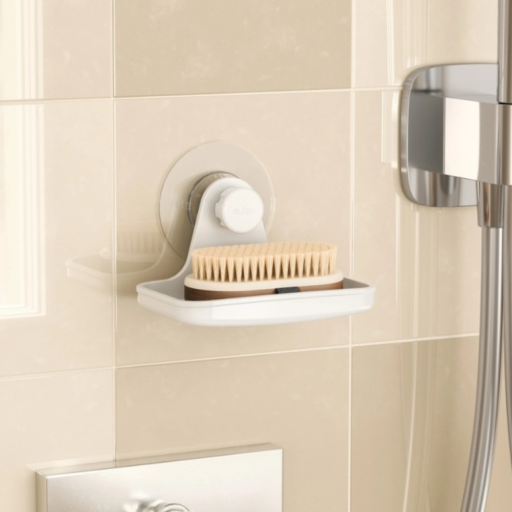 Soap tray UMBRA FLEX ADHESIVE, White in the group Storage / Bathroom storage at SmartaSaker.se (43073)
