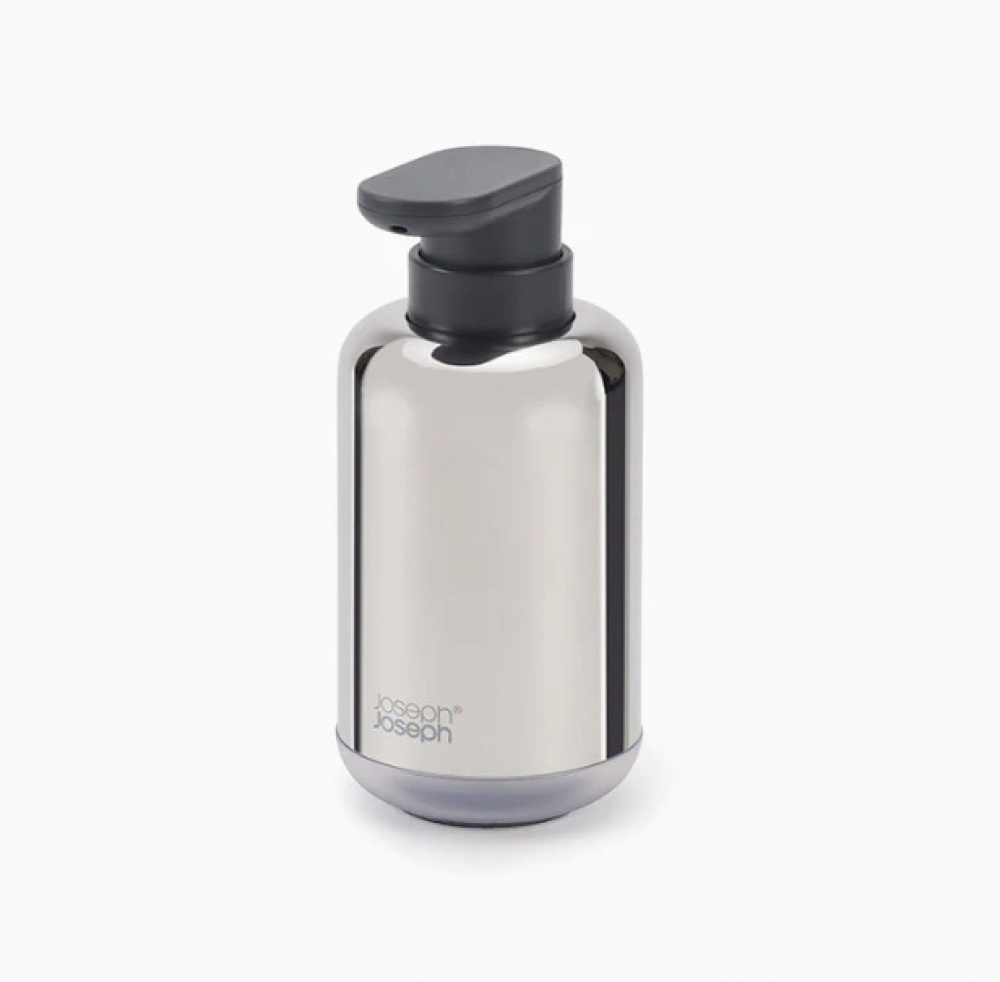 Soap pump EASY STORE LUXE, Joseph Joseph, Ø 7,5 x H 15,8 cm, Stainless Steel in the group Storage / Bathroom storage at SmartaSaker.se (43078)