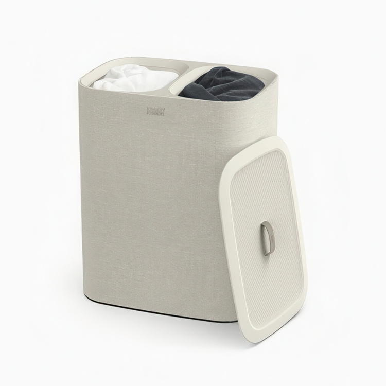 Laundry basket 2 parts, Removable bags, 90 L, JOSEPH JOSEPH DUO TOTA, 56 x 39,5 x H 71 cm in the group Storage / Laundry and care / Laundry baskets at SmartaSaker.se (43087)