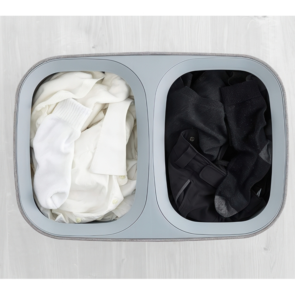 Laundry basket 2 parts, Removable bags, 90 L, JOSEPH JOSEPH DUO TOTA, 56 x 39,5 x H 71 cm in the group Storage / Laundry and care / Laundry baskets at SmartaSaker.se (43087)