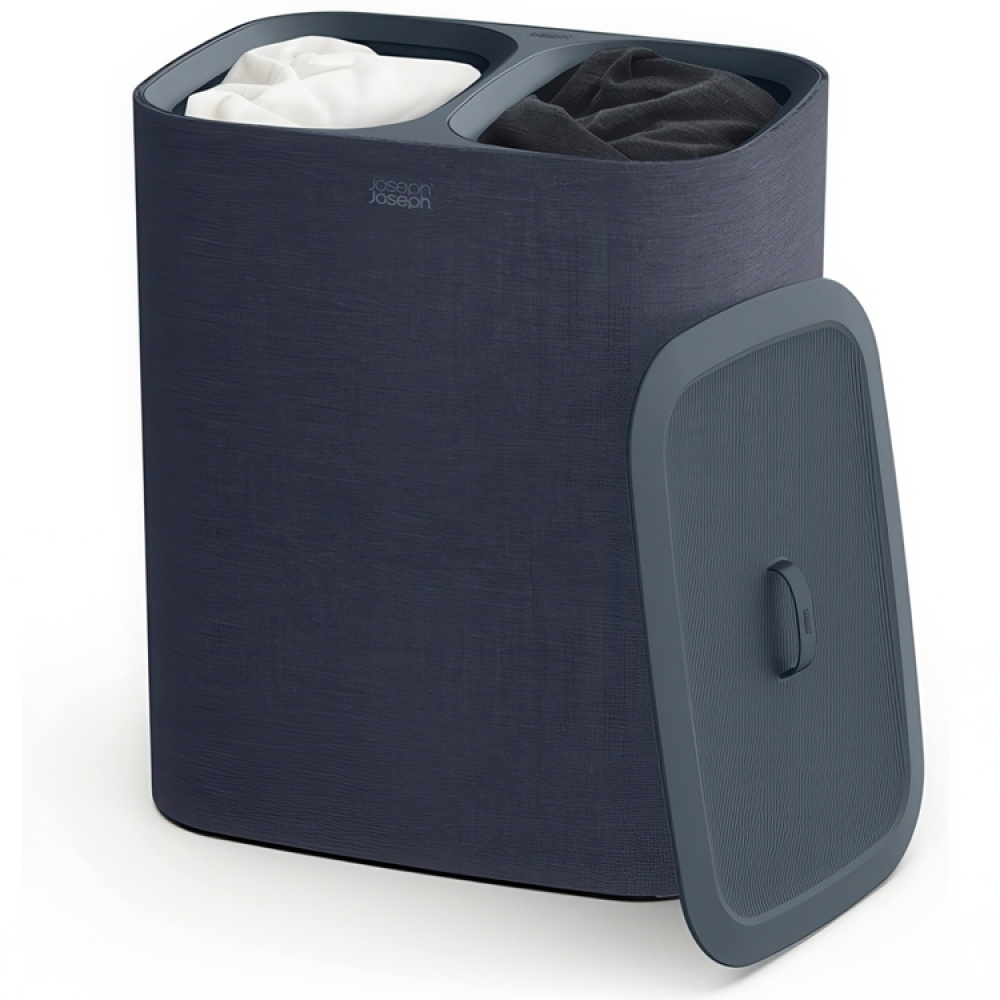 Laundry basket 2 parts, Removable bags, 90 L, JOSEPH JOSEPH DUO TOTA, 56 x 39,5 x H 71 cm in the group Storage / Laundry and care / Laundry baskets at SmartaSaker.se (43087)