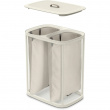 Laundry basket 2 parts, Removable bags, 90 L, JOSEPH JOSEPH DUO TOTA, 56 x 39,5 x H 71 cm