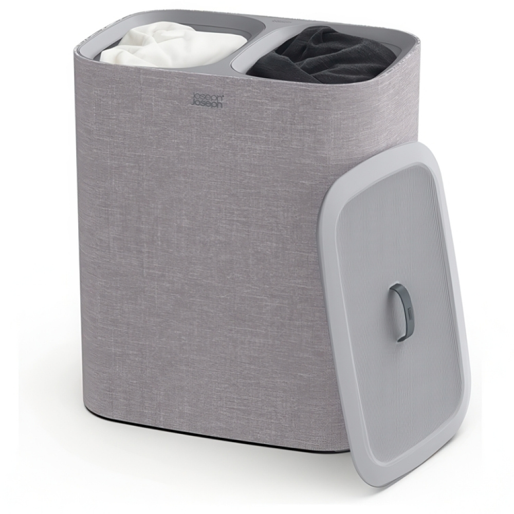 Laundry basket 2 parts, Removable bags, 90 L, JOSEPH JOSEPH DUO TOTA, 56 x 39,5 x H 71 cm in the group Storage / Laundry and care / Laundry baskets at SmartaSaker.se (43087)