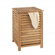 Laundry Basket in walnut, 57 L, NORWAY, 45 x 45 x H 65 cm, Brown Laundry Basket in walnut, 57 L, NORWAY, 45 x 45 x H 65 cm, Brown
