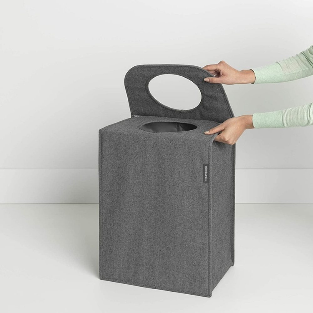 Laundry basket, 55 L, BRABANTIA RECTANGULAR, 29,5 x 40,5 x H 54 cm in the group Storage / Laundry and care / Laundry baskets at SmartaSaker.se (43096)