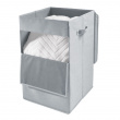 Laundry basket, collapsible, CODI HAMPER, 32 x 36 x H 60 cm, Grey Laundry basket, collapsible, CODI HAMPER, 32 x 36 x H 60 cm, Grey