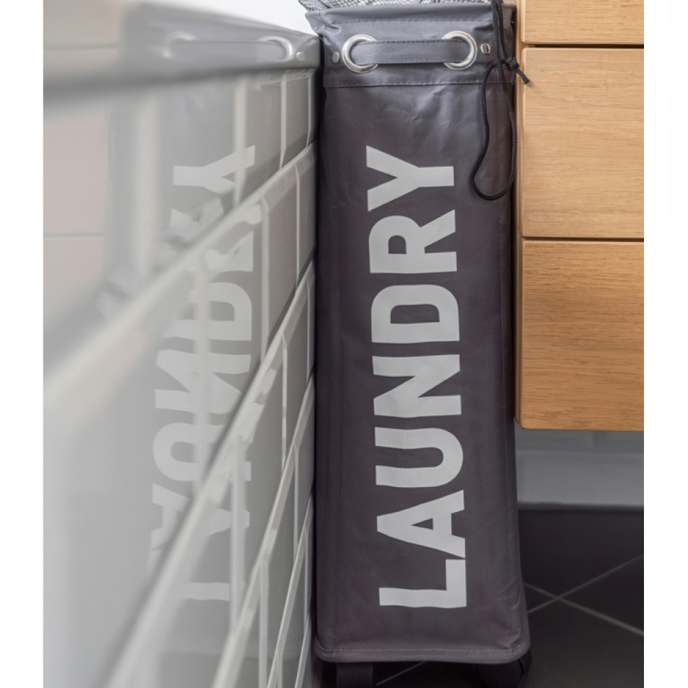 Laundry basket on wheels, Slim, LAUNDRY, 8,5 x 40 x H 60 cm in the group Storage / Laundry and care / Laundry baskets at SmartaSaker.se (43103)