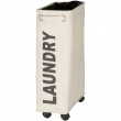 Laundry basket on wheels, Slim, LAUNDRY, 8,5 x 40 x H 60 cm