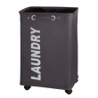 Laundry basket on wheels, LAUNDRY, 40 x 33 x H 60 cm