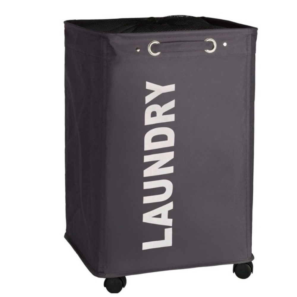 Laundry basket on wheels, LAUNDRY, 40 x 33 x H 60 cm in the group Storage / Laundry and care / Laundry baskets at SmartaSaker.se (43104)