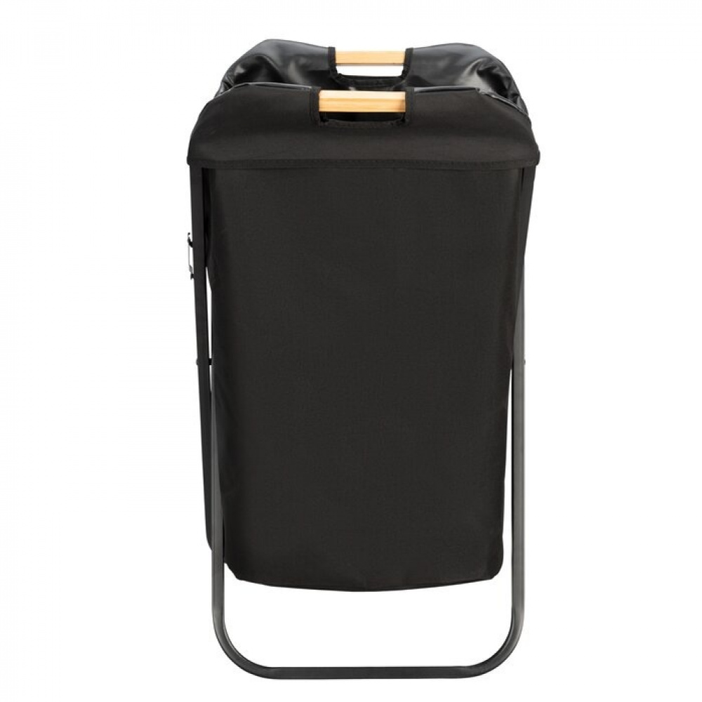 Laundry Bin, LOFT, 41 x 42 x H 80 cm, Black in the group Storage / Laundry and care / Laundry baskets at SmartaSaker.se (43107)