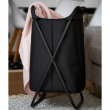 Laundry Bin, LOFT, 41 x 42 x H 80 cm, Black Laundry Bin, LOFT, 41 x 42 x H 80 cm, Black