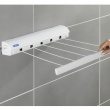Drying lines, Wall mount, PULL-OUT, 21 m, White