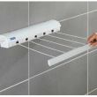 Drying lines, Wall mount, PULL-OUT, 21 m, White