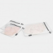 Wash Bags, Set of 3 , BRABANTIA, 2 psc - 33 x 25 cm & 1psc - 45 x 33 cm