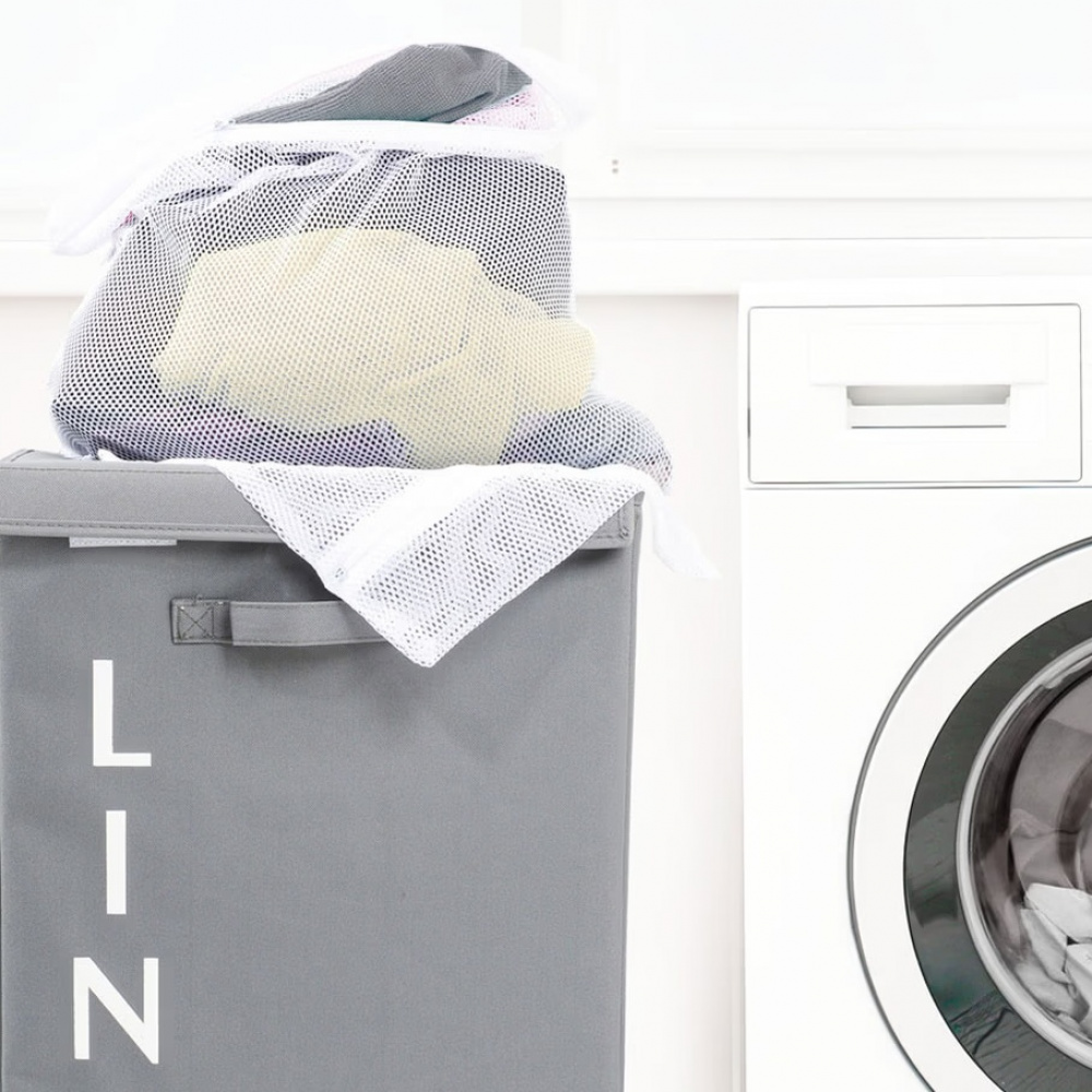 Wash Bags, Set of 3 , FILETS À LIGNE, White in the group Storage / Laundry and care / Laundry bags at SmartaSaker.se (43119)