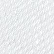 Wash Bags, Set of 3 , FILETS À LIGNE, White Wash Bags, Set of 3 , FILETS À LIGNE, White