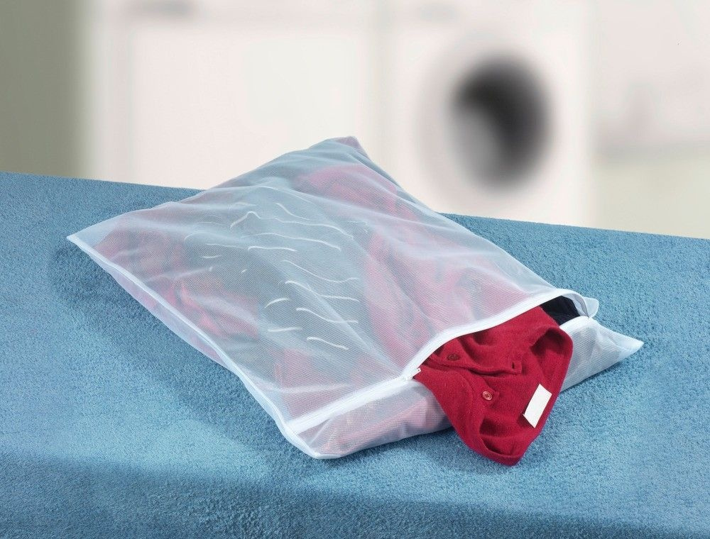 Laundry bag for washing machine, Large, WÄSCHENETZ, 70 x 50 cm, White in the group Storage / Laundry and care / Laundry bags at SmartaSaker.se (43136)