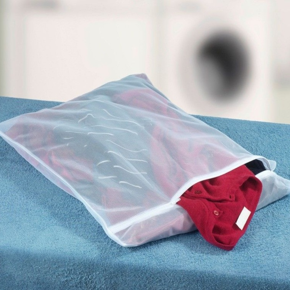 Laundry bag for washing machine, Large, WÄSCHENETZ, 70 x 50 cm, White in the group Storage / Laundry and care / Laundry bags at SmartaSaker.se (43136)
