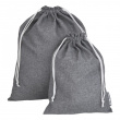 Travel Laundry bags, Set of 2, BIGSO, Small + Large bag, Dark Grey Travel Laundry bags, Set of 2, BIGSO, Small + Large bag, Dark Grey