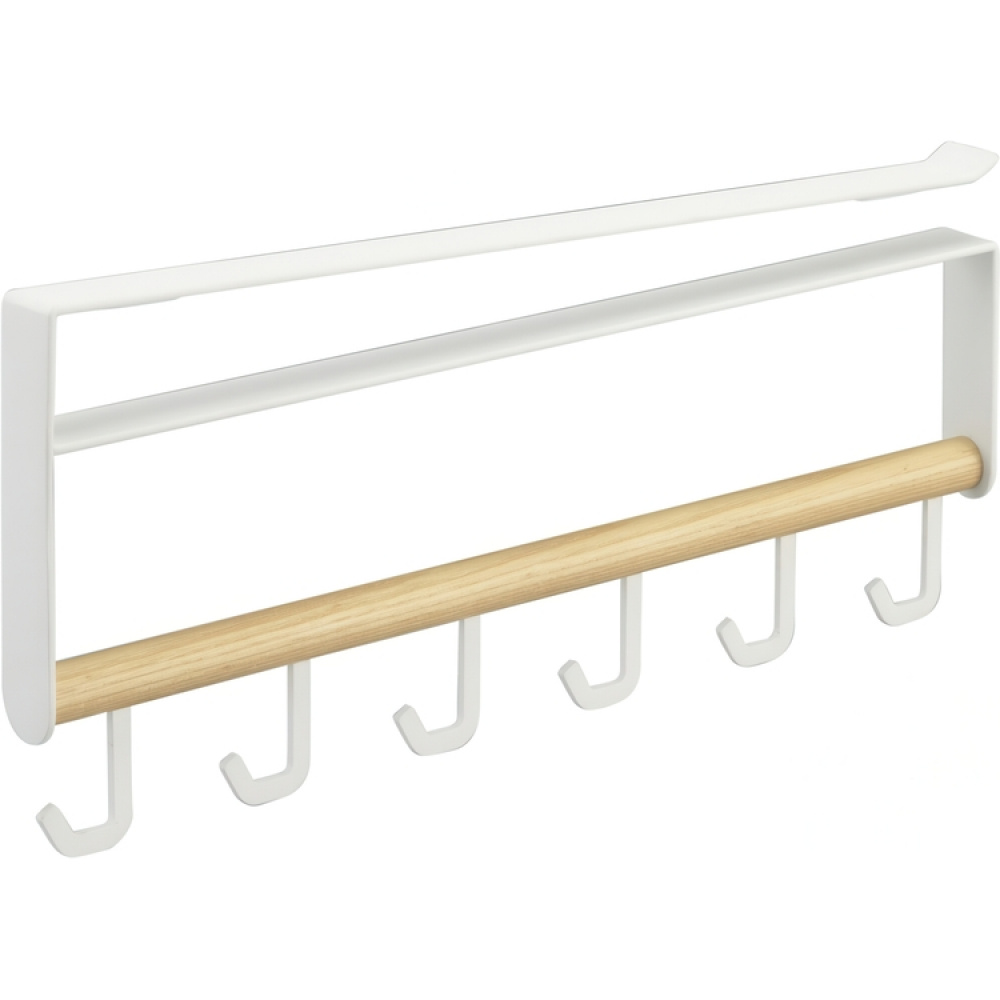 Under Shelf storage, 6 hooks, TOSCA UTINSIL HOOKS, Yamazaki, White in the group Storage / Kitchen storage / Kitchen cabinet organizers / Under sink storage at SmartaSaker.se (43146)