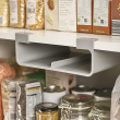 Under Shelf Organiser, CUPBOARD STORE FILM & FOIL, 26 x 22 x H 9 cm, Joseph Joseph, Grey Under Shelf Organiser, CUPBOARD STORE FILM & FOIL, 26 x 22 x H 9 cm, Joseph Joseph, Grey