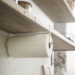 Under shelf paper towel holder, TOSCA, Yamazaki, White Under shelf paper towel holder, TOSCA, Yamazaki, White