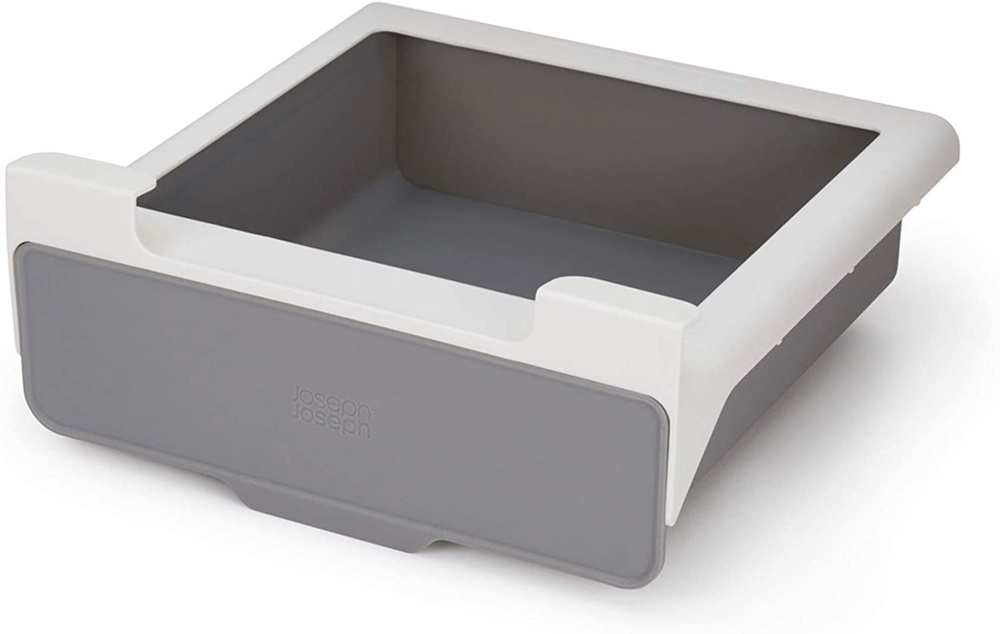 Under Shelf Drawer, CUPBOARD STORE UNDER SHELF, Joseph Joseph, 23,5 x 21 cm H 7 cm, Grey in the group Storage / Kitchen storage / Kitchen cabinet organizers / Under shelf storage at SmartaSaker.se (43152)