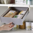 Under Shelf Drawer, CUPBOARD STORE UNDER SHELF, Joseph Joseph, 23,5 x 21 cm H 7 cm, Grey Under Shelf Drawer, CUPBOARD STORE UNDER SHELF, Joseph Joseph, 23,5 x 21 cm H 7 cm, Grey
