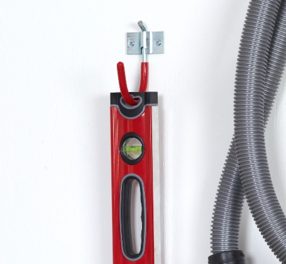 Utility hook / Universal hook, Swivel, HABO, Red in the group Storage / Storage room and garage / Utensil holders at SmartaSaker.se (43158)